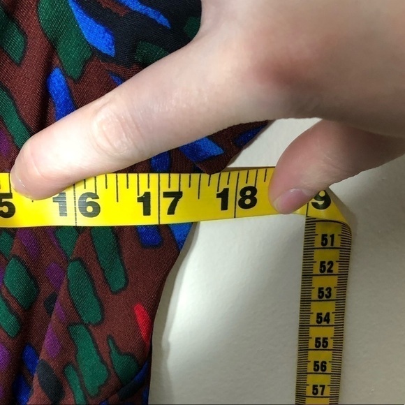 Ellen Tracy Gathered Waist Sheath Dress Sz 10 - Picture 6 of 7